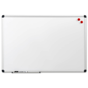 Whiteboardtavle 45x30cm Alu incl. pennebakke, marker og 2 magneter.