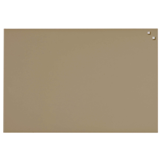 Glass board 60 x 80 cm. Beige