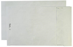 Konvolut plastfiber E4P 11786 305x394 mm hvid 55 g æsk/100 Tyvek 55g