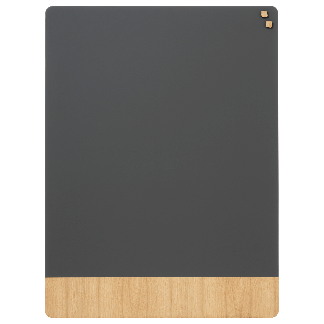 Glass board 90 x 120 cm, Grey matt glass