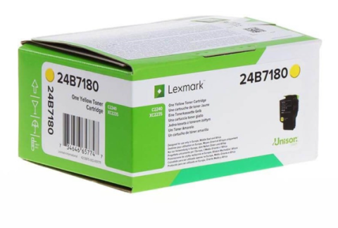 Tonerpatron Lexmark Gul 24B7180