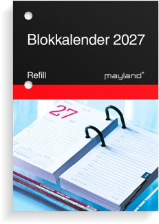 Blokkalender REFILL 2027 - 27140000