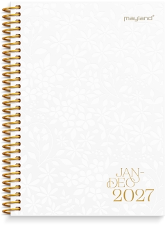 A6 ugekalender tv&aelig;rformat karton 2027 - 27201210