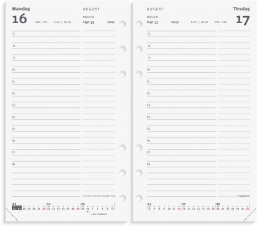 System PP dagkalender REFILL 2027 - 27278500