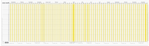Ferie Planner 2027/2028 - 28104000