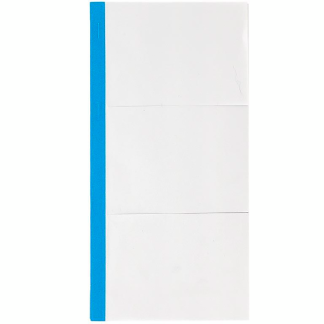 Blok Telefon 3-delt ulinieret m/stub 