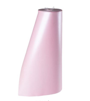 Gavepapir 57cm x 200m Perlemor lyserød. Mat papir