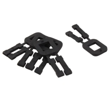 Plastsp&aelig;nder t/palleb&aring;nd 16 mm ks/1000 stk sort 