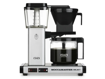 Kaffemaskine Moccamaster KBG Manual Poleret s&oslash;lv 
