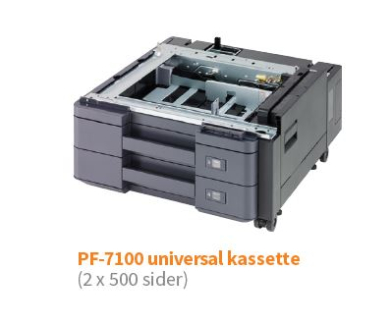 Papirmagasin 2x500 ark PF7100 til TA 3207CI
