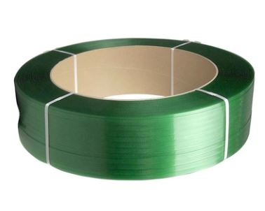 Pallebånd PET grøn 19x080mm ø406mm 1000m 525kg træk