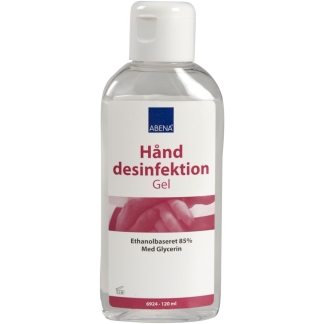 H&aring;nddesinfektion 85% gel m/vippel&aring;g 120ml. 