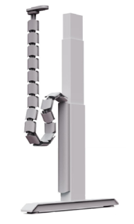 Kabelslange magnetisk alu til els&oslash;jle. H&oslash;jde 174,3 cm.