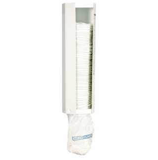 Dispenser hvid plast til opkastningsposer