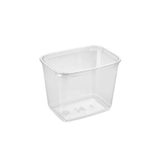 Plastb&aelig;ger M68-100 Rektangul&aelig;r 1000ml L141.6xB104.1xH109.3mm APET Klar 560 stk. 