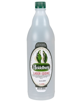 Lagereddike Heidelberg 1 liter klar 5% 