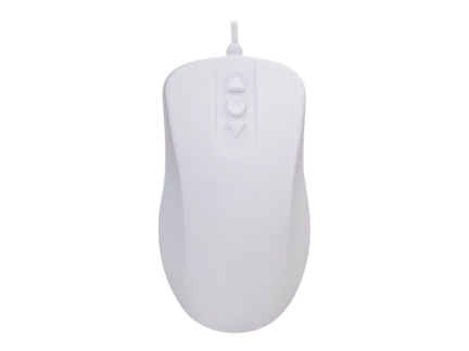 ACTIVE KEY ClassicClean Medical Hygiejne mus IP68 5-Button W White med ledning