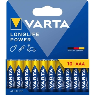 Batteri Varta Longlife Power AAA 10stk/pak