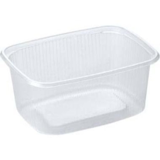 Salatb&aelig;ger Duni 500ml PP klar M&aring;l: 146x110x54mm 50 stk. Fix Pack / firkantet
