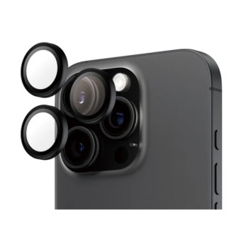 PanzerGlass Hoops Black Lens Protector iPhone 16 Pro/16 Pro Max