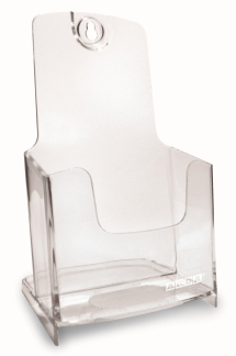 Brochureholder E65 plexiglas