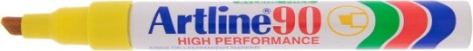Marker Artline EK90 gul 2-5 mm alu 