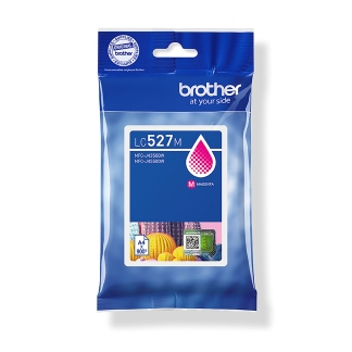 Bl&aelig;kpatron Brother LC527M Magenta 0,9K