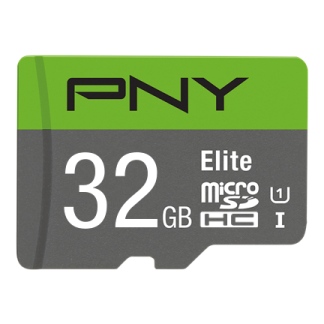 PNY Micro SDHC Elite 32GB Class 10 m/adapter 
