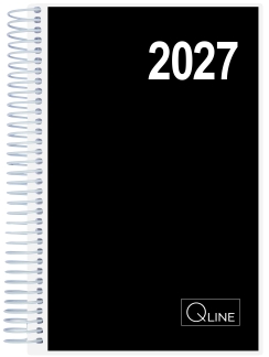 Spiralkalender Q-Line sort 2027