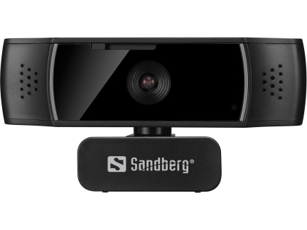 Webcam Sandberg USB Autofocus  DualMic Black