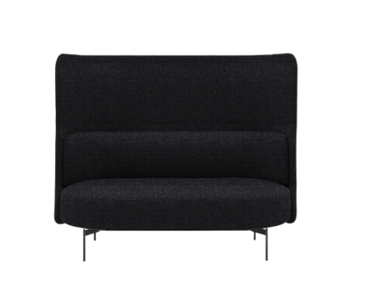 Softline loungesofa Joe h&oslash;j. Stof: Vision black/grey