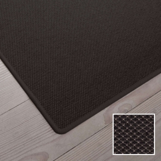 T&aelig;ppe Ege 170x230cm sort Eco Structure