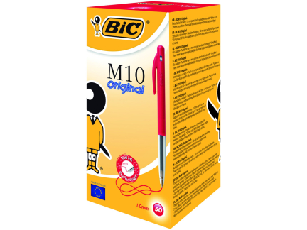 Kuglepen Bic M10 M 0.7 mm rød  