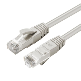Netv&aelig;rkskabel U/UTP 50m Cat6 MicroConnect, gr&aring; - patch 