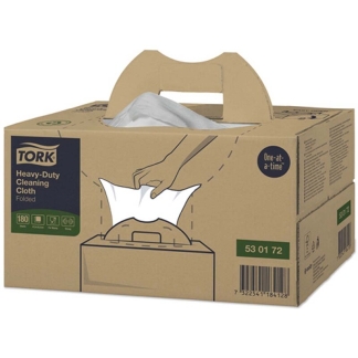 Aft&oslash;rring Tork W7 Airlaid Heavy exelCLEAN 180 ark 355x415cm 530172