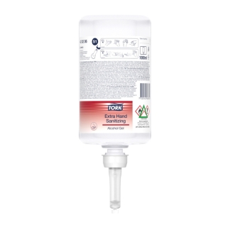 H&aring;nddesinfek&nbsp;Alkohol&nbsp;Tork&nbsp;S1 420206 gel 1 liter #