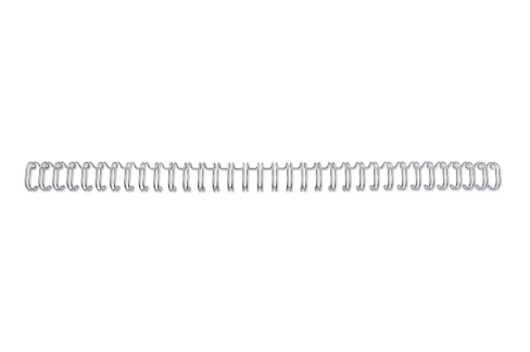 Spiralrygge 23 ringe wire 2:1 16 mm sort t/240 ark  200 stk 